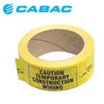 Cabac Construction Warning Tape